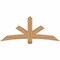 Ekena Millwork Alberta Smooth Timber Gable Bracket, Western Red Cedar, 72"W x 30"H x 3 1/2"D x 5 1/2"F, 10/12 Pitch GBW072X30X0406ALB00SWR - alternate 1